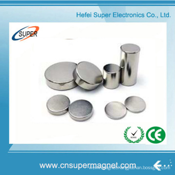 China Low Price Diametrically Magnetized Cylinder Neodymium Magnet